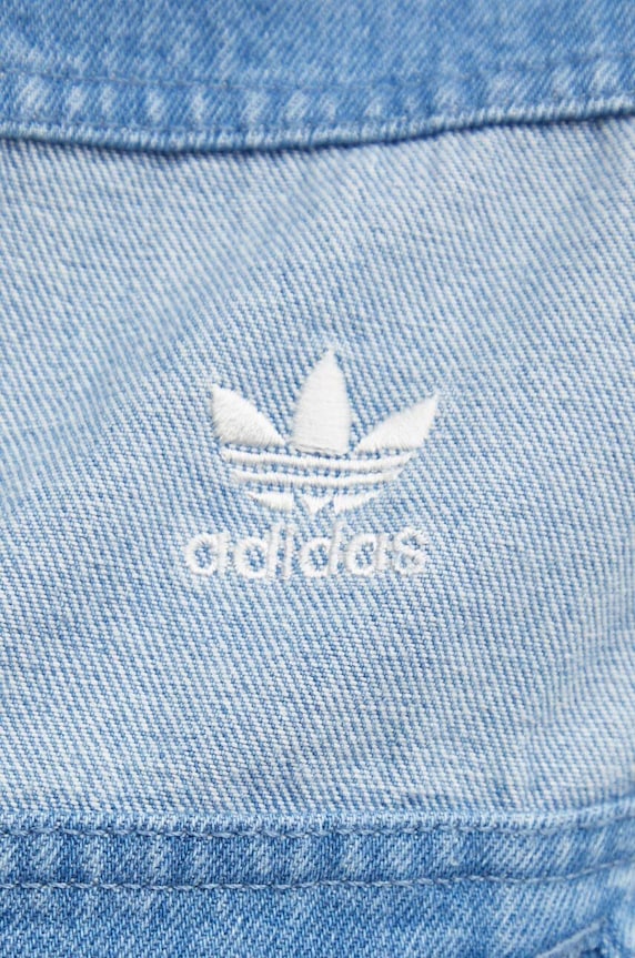 adidas Originals geacă din denim IU2464 albastru
