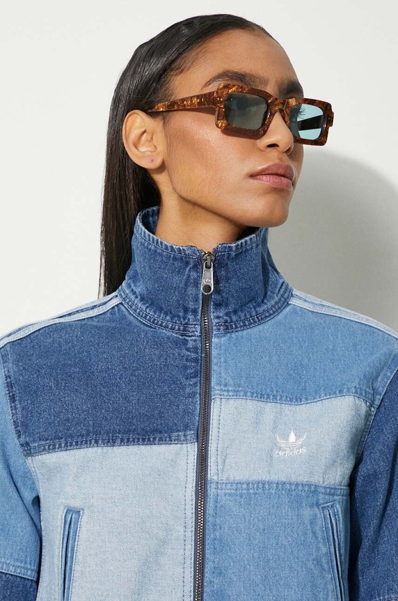 Джинсова куртка adidas Originals IU2464 блакитний