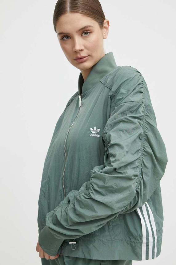 Jakna adidas Originals zelena IY3421