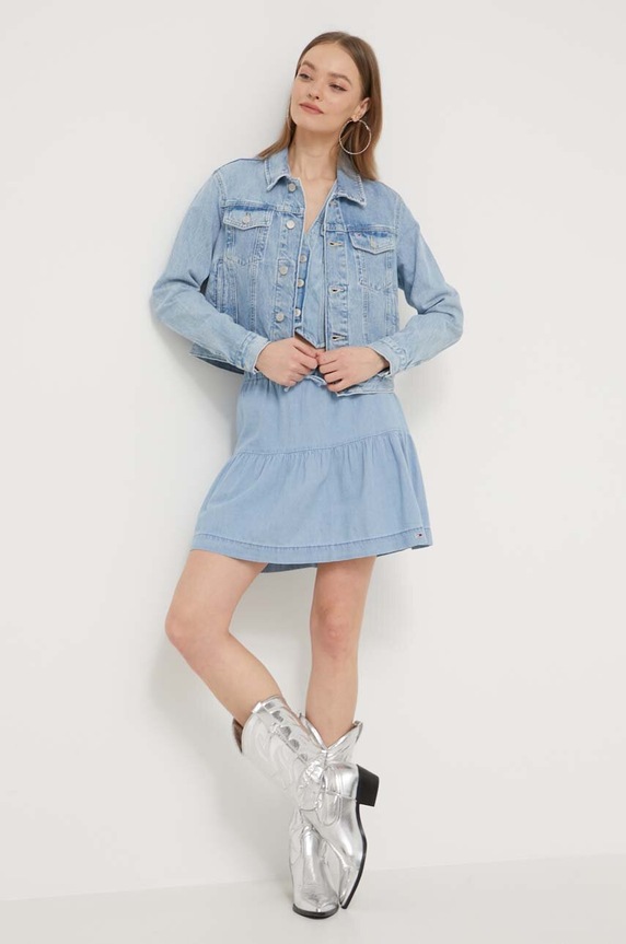 Tommy Jeans farmerdzseki DW0DW17661 kék SS24