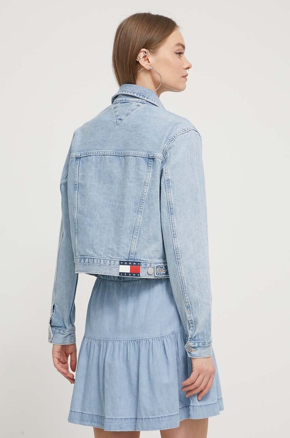 Ruházat Tommy Jeans farmerdzseki DW0DW17661 kék