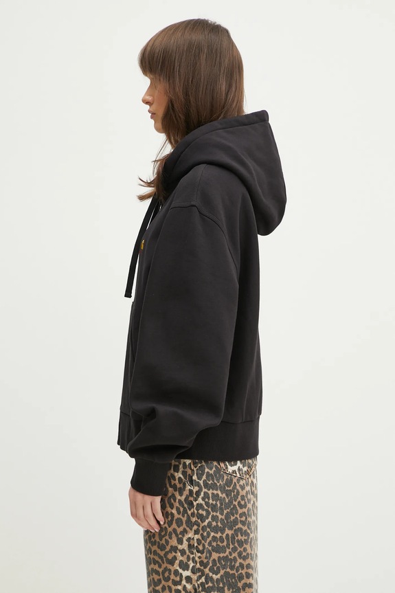 Carhartt WIP sweatshirt Hd American Scr. Jacket I033057.89XX black SS26