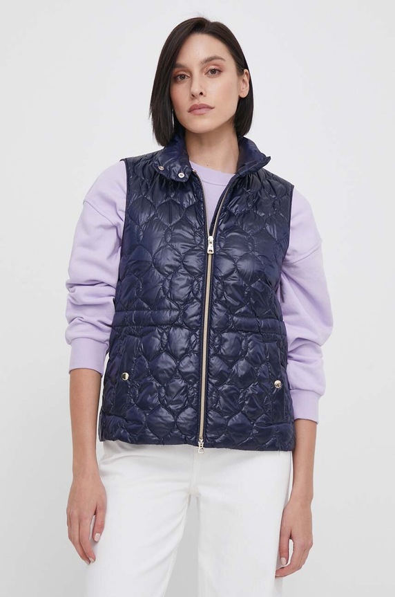 Geox gilet in piuma W4525G-T3043 W MYLUSE transitorio blu navy W4525G.T3043.F4601