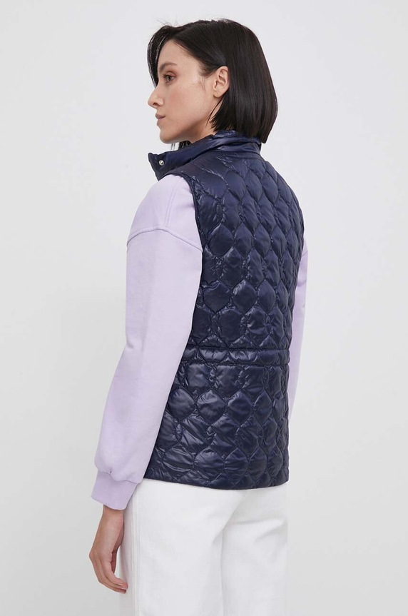 Abbigliamento Geox gilet in piuma W4525G-T3043 W MYLUSE W4525G.T3043.F4601 blu navy