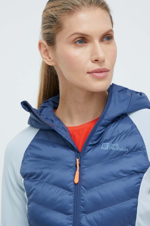 Jack Wolfskin kurtka outdoorowa Routeburn Pro Hybrid niebieski 1710863