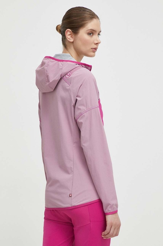 Ρούχα La Sportiva μπουφάν πεζοπορίας Koro ZARJ015 ροζ