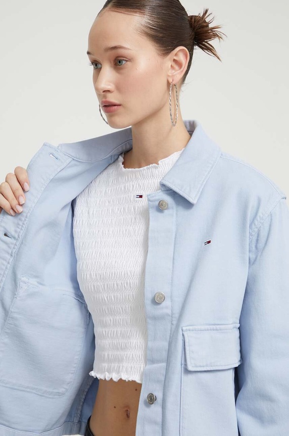 Τζιν μπουφάν Tommy Jeans DW0DW17748