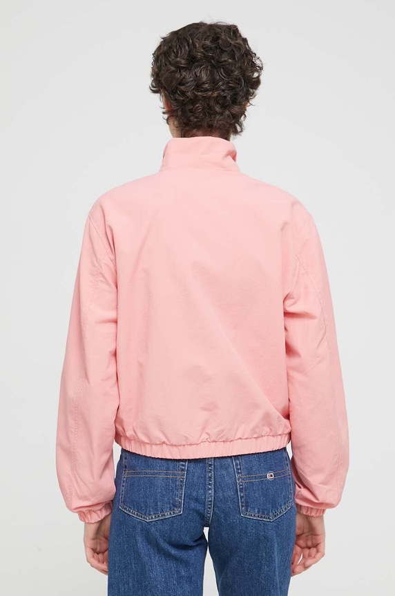Odzież Tommy Jeans kurtka DW0DW18139 różowy