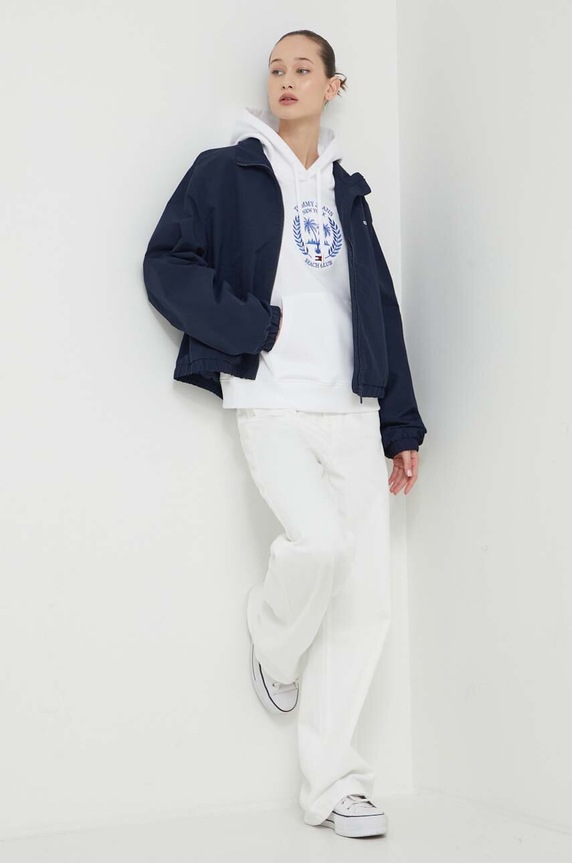 Tommy Jeans kurtka DW0DW18139 granatowy AW24