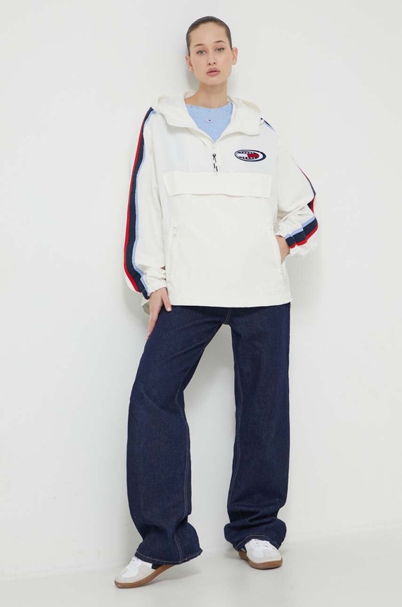 Bunda Tommy Jeans DW0DW18151 béžová SS24
