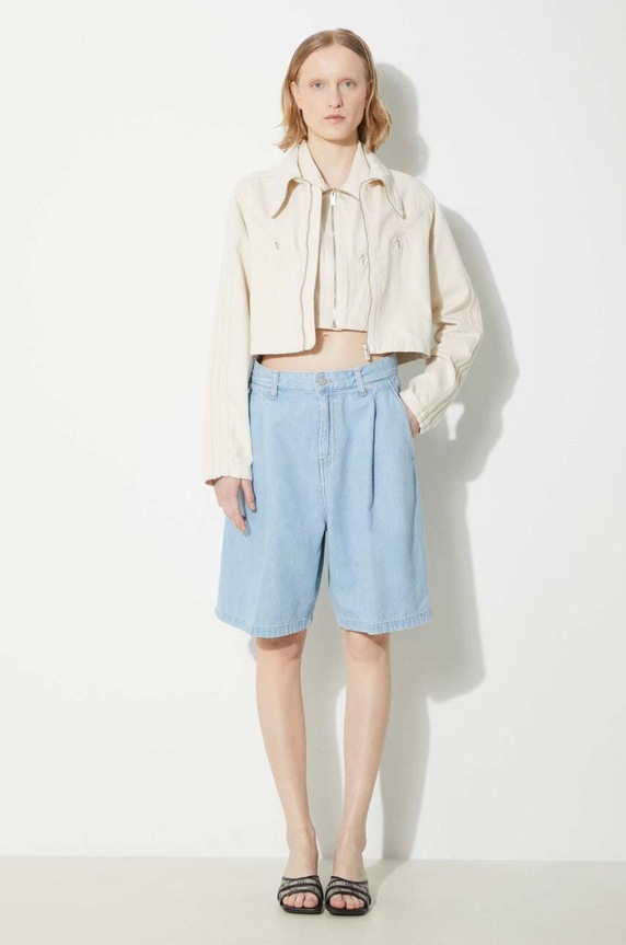 adidas Originals cotton jacket Montreal TT IS3583 beige SS24