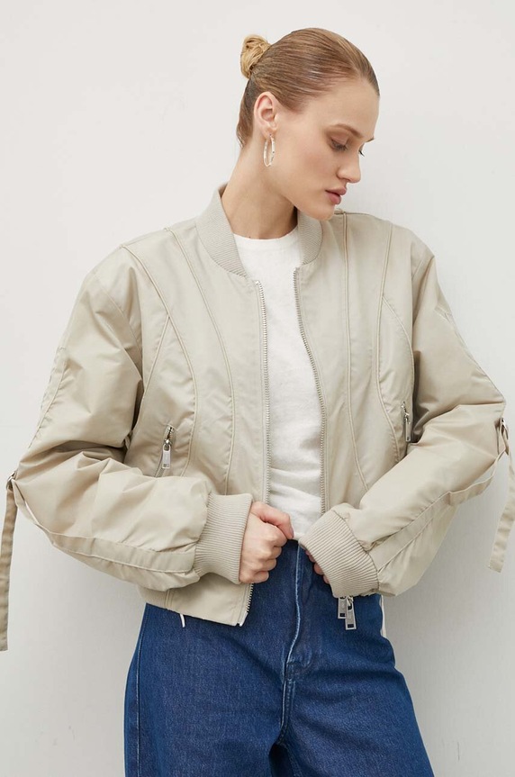 Μπουφάν bomber Gestuz άλλο μπεζ 10908995