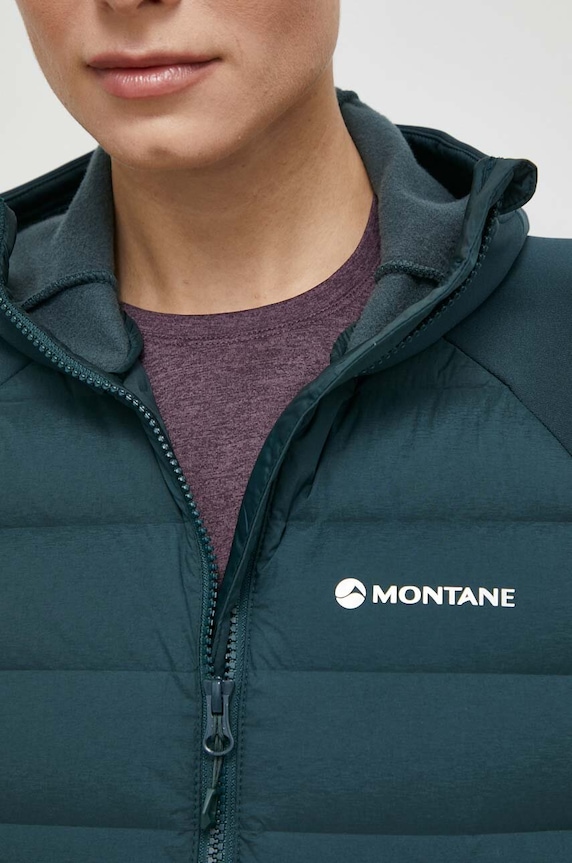 Montane kurtka sportowa puchowa Composite FCOHO17 zielony