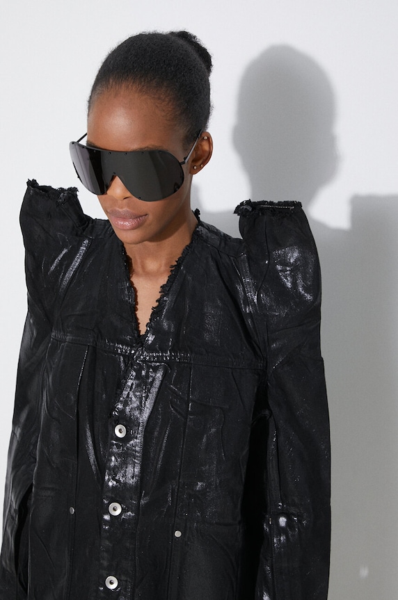 Rick Owens kurtka jeansowa Denim Jacket Tec Worker DS01D1704.BF.09
