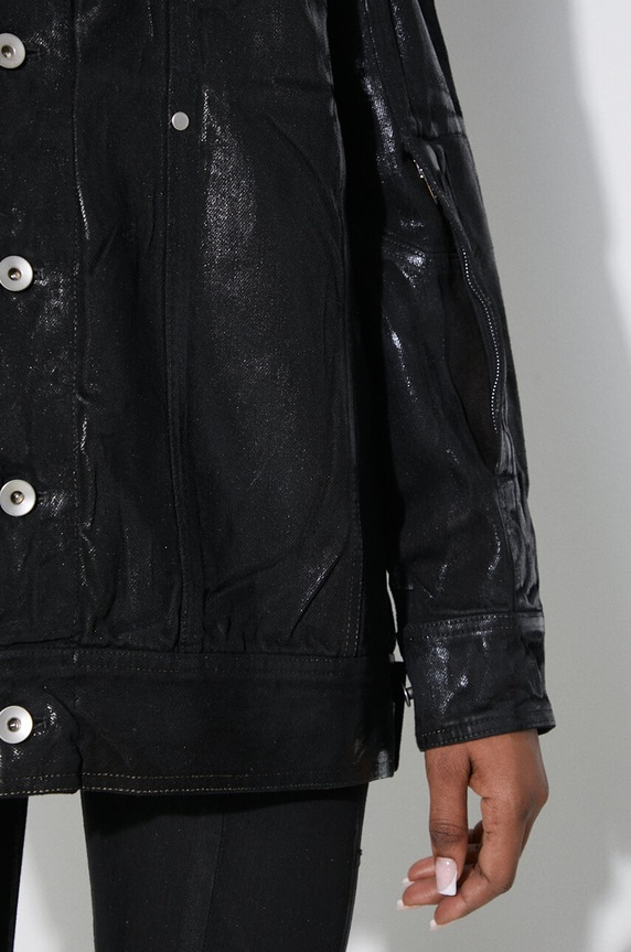Rick Owens kurtka jeansowa Denim Jacket Tec Worker DS01D1704.BF.09