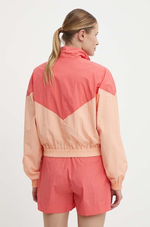 Одяг Спортивна куртка Casall Color Block 24101 помаранчевий