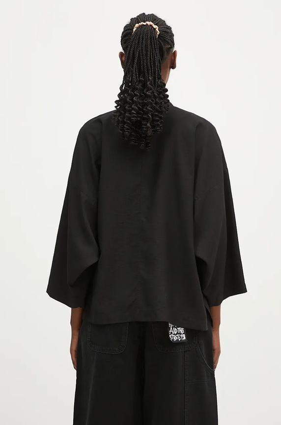 Clothing Kenzo kimono Solid Kimono FE52VE2539FD.99 black