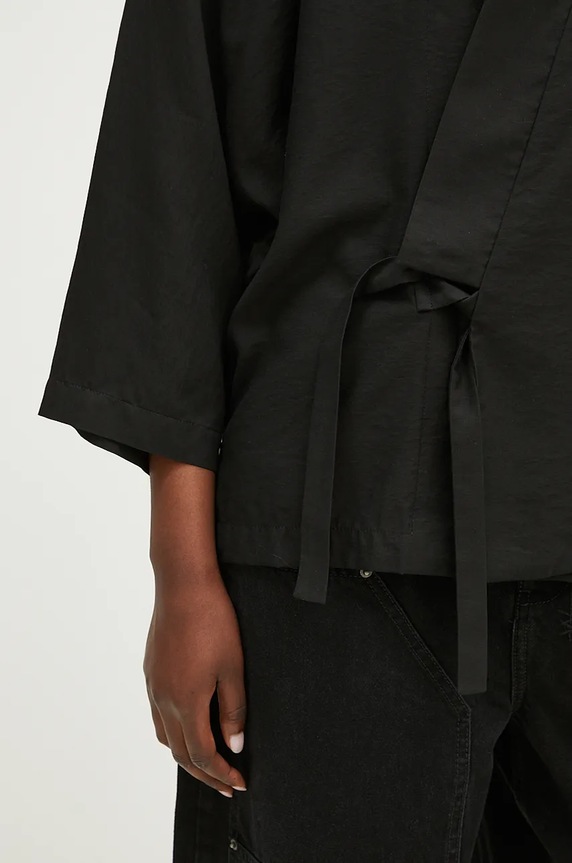 Kenzo kimono Solid Kimono black FE52VE2539FD.99