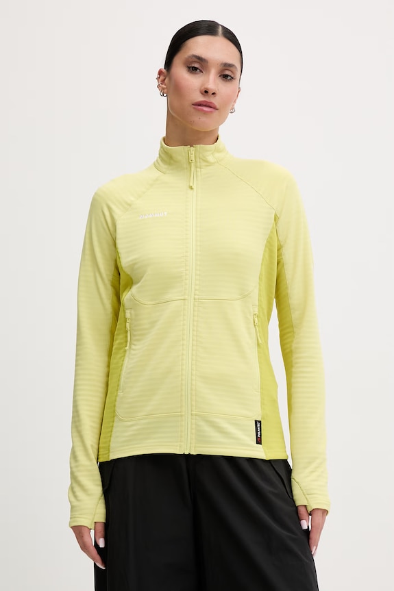 Mammut bluză sport pentru femei Taiss galben 1014.07270