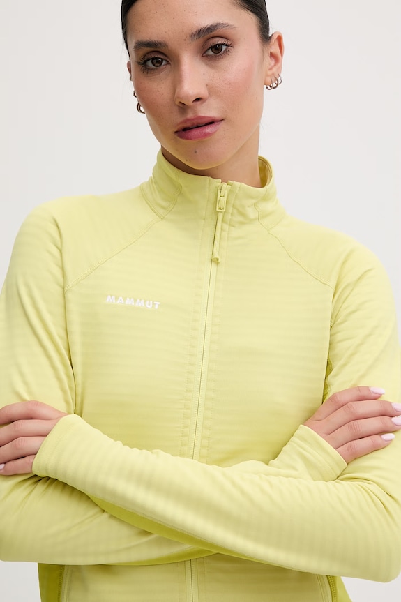 Mammut bluză sport pentru femei Taiss galben 1014.07270