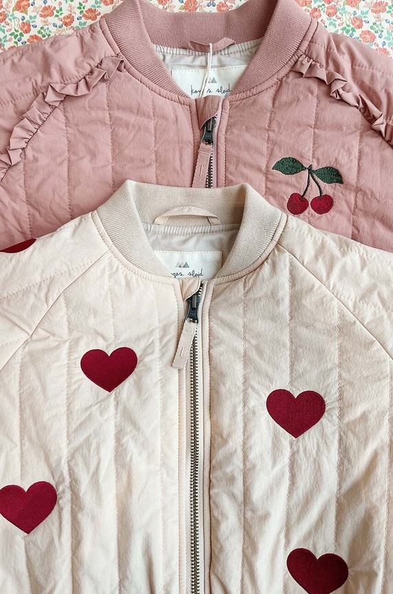 Dječja bomber jakna Konges Sløjd JUNO FRILL BOMBER JACKET KS100322