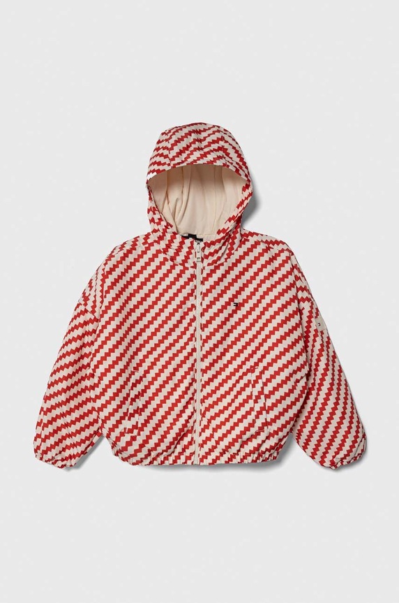 Tommy Hilfiger kurtka dziecięca pozostałe czerwony KG0KG07948.128.176.PPYH