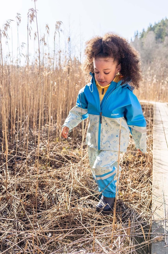 Didriksons kombinezon dziecięcy WATERMAN PR KIDS 8 pozostałe turkusowy 505288