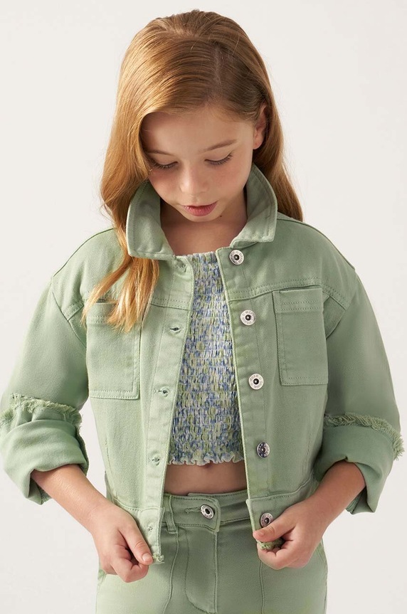 Mayoral giacca bambino/a non isolato verde 6459.8D.Junior.PPYH