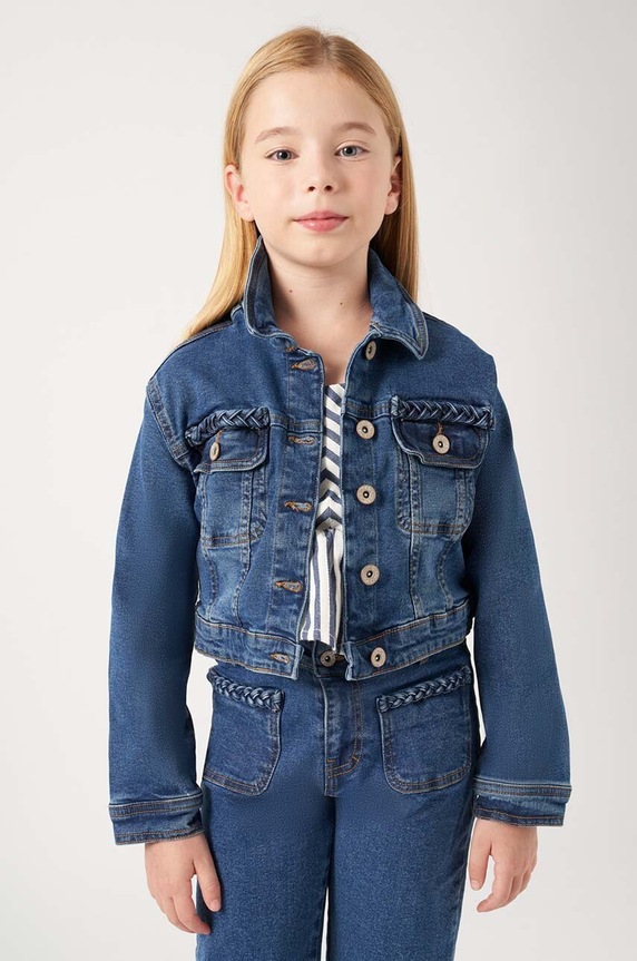 Mayoral giacca jeans bambino/a denim blu 6460.8F.Junior.PPYH
