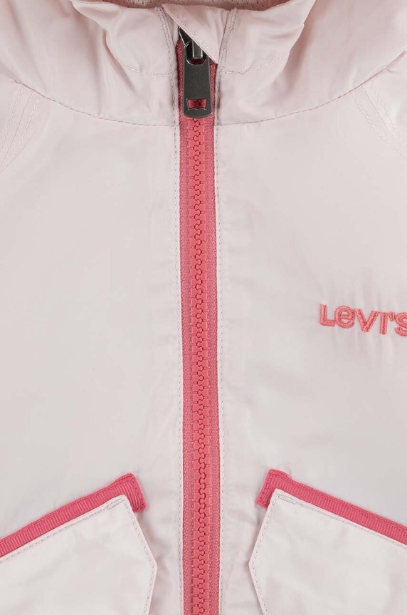 Момиче Бебешко яке Levi's LVG MESH LINED WOVEN JACKET 1EK401 розов