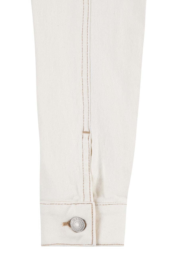 Levi's geacă din denim pentru copii LVG COLOR BABY BAGGY TRUCKER bej 3EK106