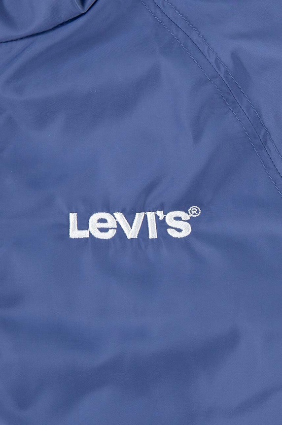 Levi's geaca copii LVG MESH LINED WOVEN JACKET albastru 3EK401