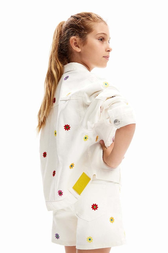 Desigual kurtka jeansowa dziecięca 24SGED06