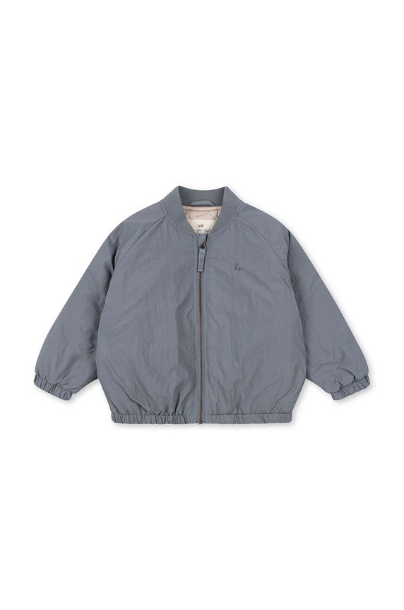 Dětská bomber bunda Konges Sløjd JUNO BOMBER JACKET KS100321 modrá AW24