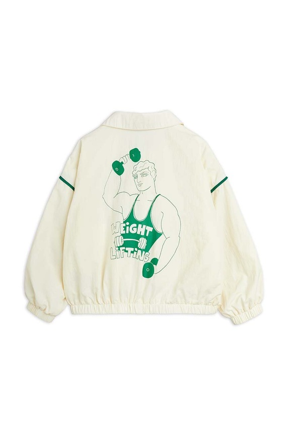 Mini Rodini gyerek bomberdzseki Weight lifting fehér 2421010311