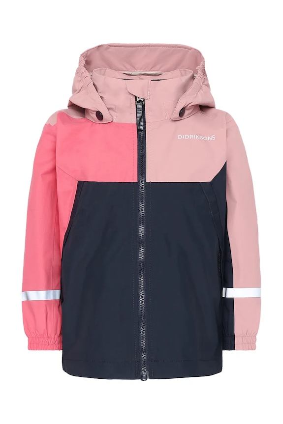 Didriksons kurtka dziecięca PILVI KIDS JKT 505267 różowy SS25