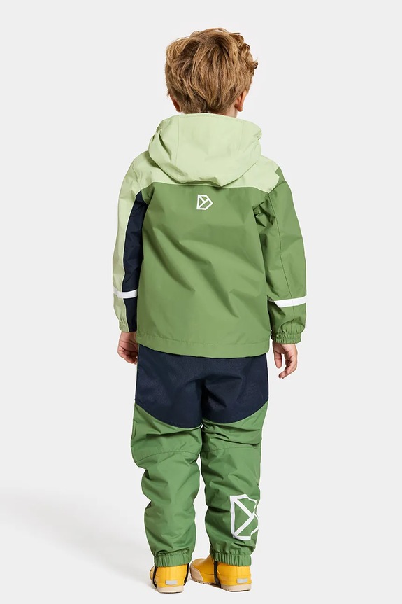 Didriksons kurtka dziecięca PILVI KIDS JKT zielony 505267