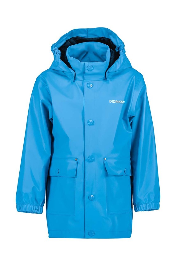 Detská bunda Didriksons JOJO KIDS JKT 505282 modrá SS25