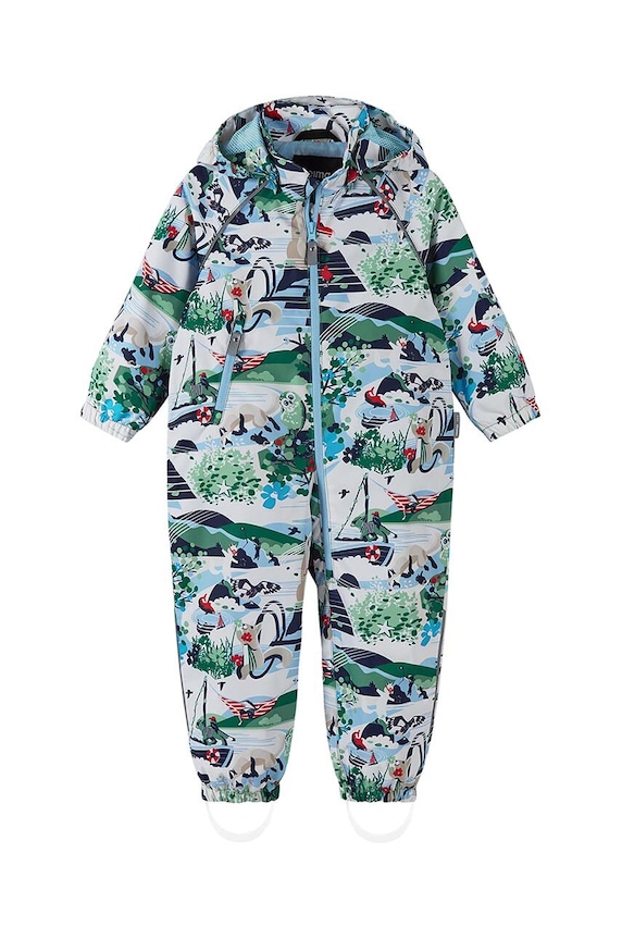 Kombinezon za bebe Reima Toppila 5100161B.PPYH zelena SS24