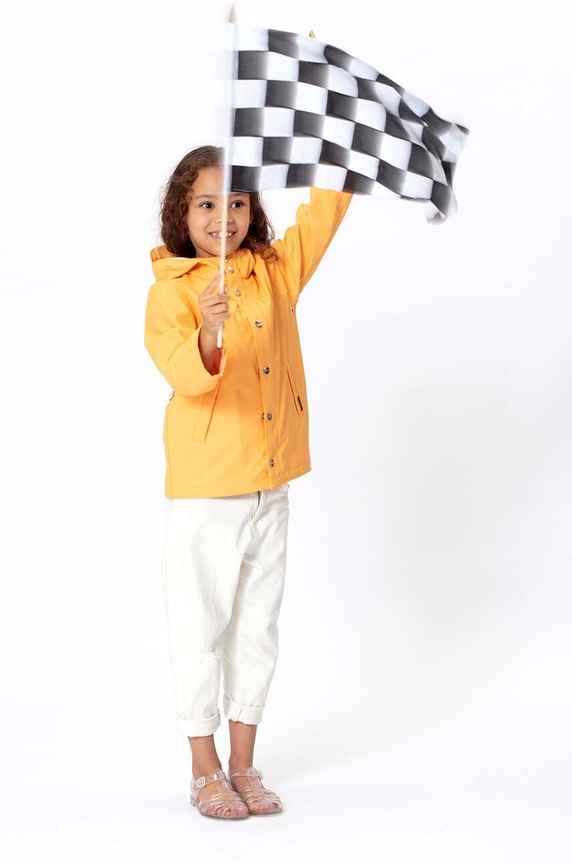 Αδιάβροχο παιδικό μπουφάν Gosoaky ELEPHANT MAN 241.9.1.302 κίτρινο