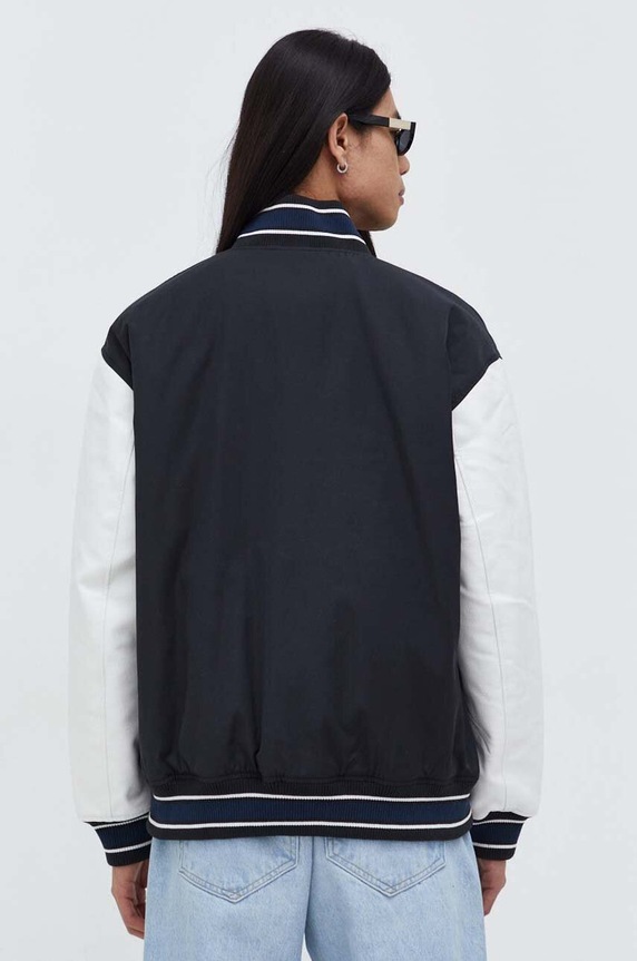 Odzież Tommy Jeans kurtka bomber DM0DM17880 czarny
