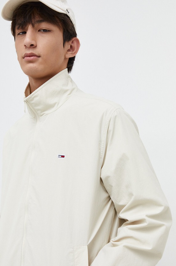 Tommy Jeans rövid kabát nem szigetelt bézs DM0DM17982