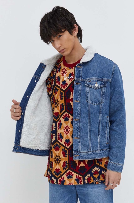 Džínová bunda Tommy Jeans DM0DM18241