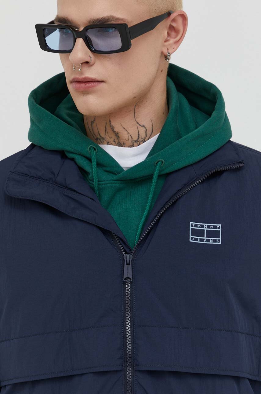 Tommy Jeans kurtka DM0DM18349 granatowy