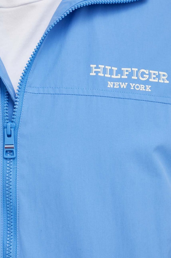 Bunda Tommy Hilfiger MW0MW33728 modrá