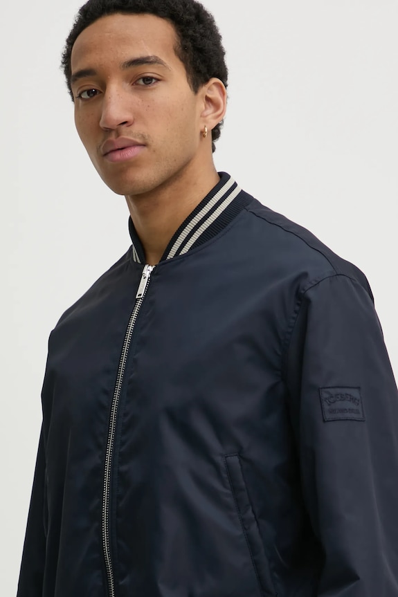 Bomber jakna Iceberg O020.5133 mornarsko plava