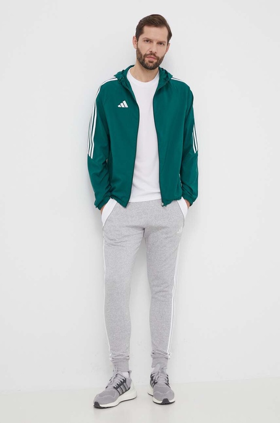 adidas Performance edzőkabát Tiro24 IM8810 zöld SS24