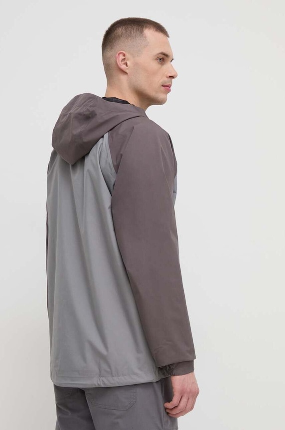 Odzież adidas TERREX kurtka przeciwdeszczowa Multi IP1430 szary