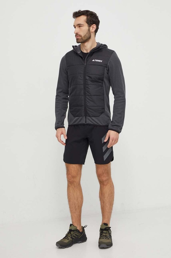 Sportovní bunda adidas TERREX IR7883 černá SS24