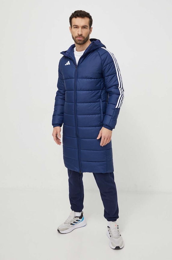 Îmbrăcăminte adidas Performance geacă TIRO IR9502 bleumarin